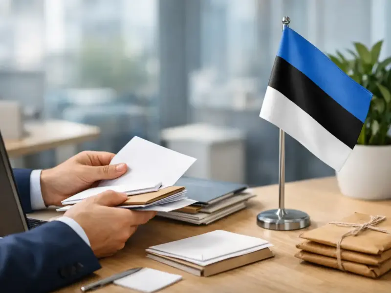 Mail handling for Estonian company explained