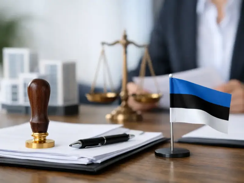 Notary company formation Estonia explained